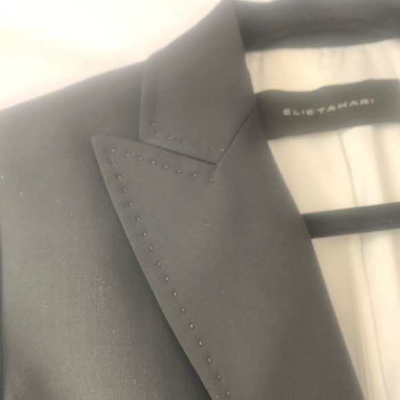 black blazer with silver buttons - Picture 7 of 8